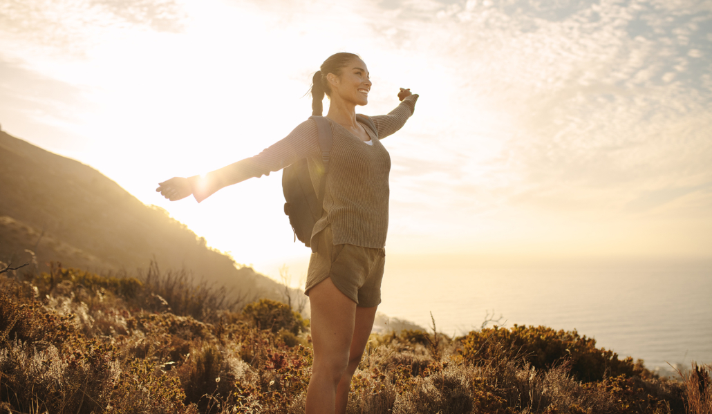 Woman hiker